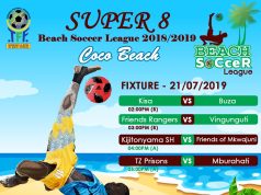 RATIBA YA SUPER 8 BEACH SOCCER HII HAPA