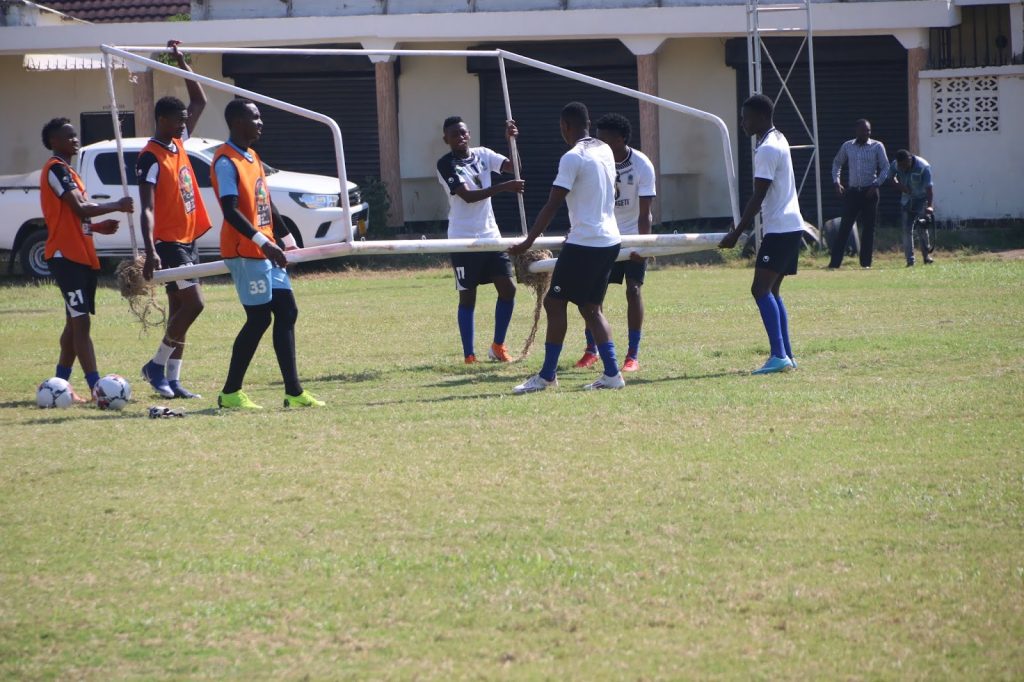 JESHI LA MTU 16 TIMU YA TAIFA LILILOPO MAZOEZINI LEO