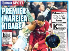 MUONEKANO WA UKURASA WA NYUMA GAZETI LA IJUMAA IJUMAA