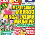 MUONEKANO WA UKURASA WA MBELE GAZETI LA CHAMPIONI IJUMAA
