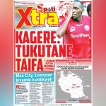 MUONEKANO WA UKURASA WA NYUMA GAZETI LA SPOTIXTRA JUMAPILI