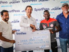 MABINGWA SIMBA WALIVYOINGIA KWA WADHAMINI WAO SPORTPESA NA KUKABIDHI KOMBE, WAO WAKAONDOKA NA MKWANJA