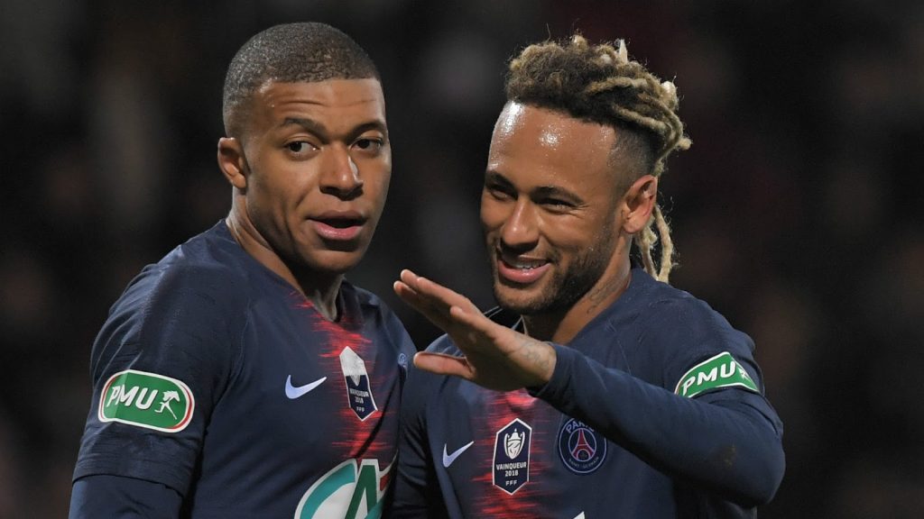 MBAPPE AMKOMALIA NEYMAR AMTAKA ABAKI PSG