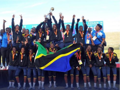 TANZANITE KUREJEA LEO BONGO NA KOMBE LAO LA COSAFA