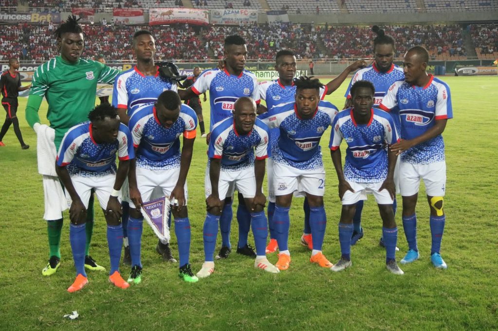 AZAM FC YAINYOOSHA TRANSIT CAMP LEO UHURU MABAO 3-1, NGOMA ALIAMSHA