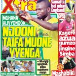 MUONEKANO WA UKURASA WA MBELE GAZETI LA SPOTIXTRA JUMAPILI, JANUARI 26