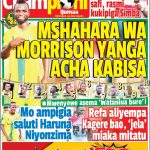 MSHAHARA WA MORRISON YANGA ACHA KABISA NI NDANI YA CHAMPIONI IJUMAA