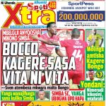 MUONEKANO WA UKURASA WA MBELE GAZETI LA SPOTIXTRA ALHAMISI