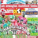 HATA IWEJE TUNAWAPIGA NA HAMTAAMINI, NI NDANI YA CHAMPIONI JUMATANO