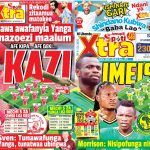 KAZIM IMEISHA, MUONEKANO WA UKURASA WA MBELE GAZETI LA SPOTIXTRA JUMAPILI