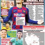 MUONEKANO WA UKURASA WA NYUMA GAZETI LA CHAMPIONI IJUMAA