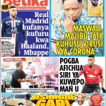 MUONEKANO WA UKURASA WA MBELE GAZETI LA BETIKA LIPO MTAANI BURE KABISA