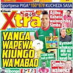 YANGA WAPEWA KIUNGO WA MABAO,HUKO SIMBA WAANZA KUTANDA,NDANI YA SPOTIXTRA JUMAPILI