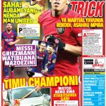 MUONEKANO WA UKURASA WA NYUMA GAZETI LA CHAMPIONI IJUMAA