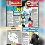 MUONEKANO WA UKURASA WA NYUMA GAZETI LA CHAMPIONI JUMATATU