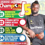 BERNARD MORRISON AIBUA MAZITO YANGA NI NDANI YA CHAMPIONI JUMATANO