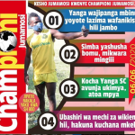 SIMBA YASHUSHA BOMU, YANGA KUMEKUCHA, KESHO NDANI YA CHAMPIONI JUMAMOSI