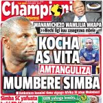 KOCHA NAMUNGO, YANGA MAMBO SAFI,SIMBA YAFUATA BEKI TP MAZEMBE, NDANI YA CHAMPIONI JUMAMOSI