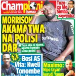 MUONEKANO WA UKURASA WA MBELE GAZETI LA CHAMPIONI IJUMAA
