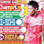 MASTAA WATANO WAPIGWA PANGA YANGA, MKUDE NA LUIS WANA JAMBO LAO,KESHO NDANI YA CHAMPIONI JUMATATU