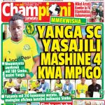 YANGA YASAJILI MASHINE 4 KWA MPIGO,LUIS AKOMBA MIHELA, NDANI YA CHAMPIONI JUMATATU