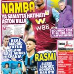 NAMBA YA SAMATTA HATIHATI ASTON VILLA, NDANI YA CHAMPIONI IJUMAA