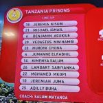 KIKOSI CHA TANZANIA PRISONS V YANGA