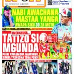 IMEFICHUKAAA…TATIZO SIO MGUNDA…NABI AWACHANA MASTAA YANGA..AWAPA SIKU TISINI ZA MOTO…