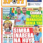 SIMBA INABEBA NA HUYU…NI KIUNGO ‘ROHO YA PAKA’….MAMBO NI KIMYA KIMYA…