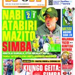 BAADA YA KUTUNGULIWA JANA….NABI AITABIRIA MAZITO SIMBA SC…JEZI NYEUSI CHANZO KIPIGO CHA YANGA…