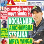 BOSI AMTAJA KOCHA MPYA SIMBA SC…MASTAA YANGA WAHOFIA KUULIWA…DIARRA ALAMBA BINGO  YANGA…