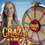 PATA UTELEZI WA USHINDI KUPITIA CRAZY TIME YA MERIDIANBET…SHINDA MPAKA MARA 25000 YA DAU…