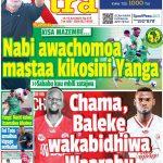 KISA MAZEMBE…NABI ACHOMOA MASTAA KIKOSI CHA YANGA…CAF WAIKAZIA SIMBA DAR…