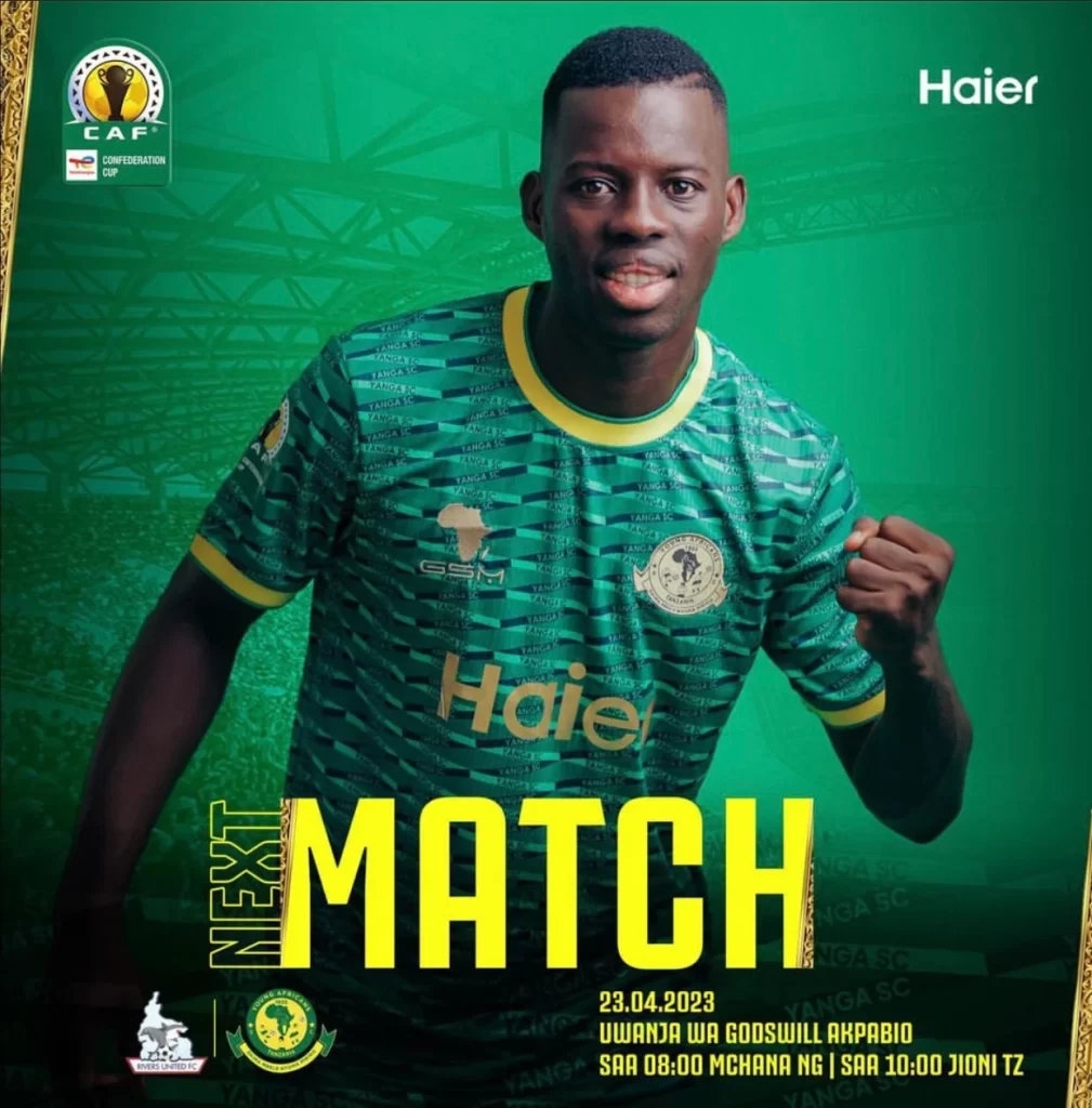YANGA VS RIVERS UNITED KUKIWASHA LEO...HUJUMA ZAWASHTUA WANANCHI
