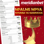 MFALME MPYA WA MERIDIANBET HUYU HAPA….JAMAA KAWEKA ELFU 20 KAVUNA MIL 26 KIULAINII KABISA…