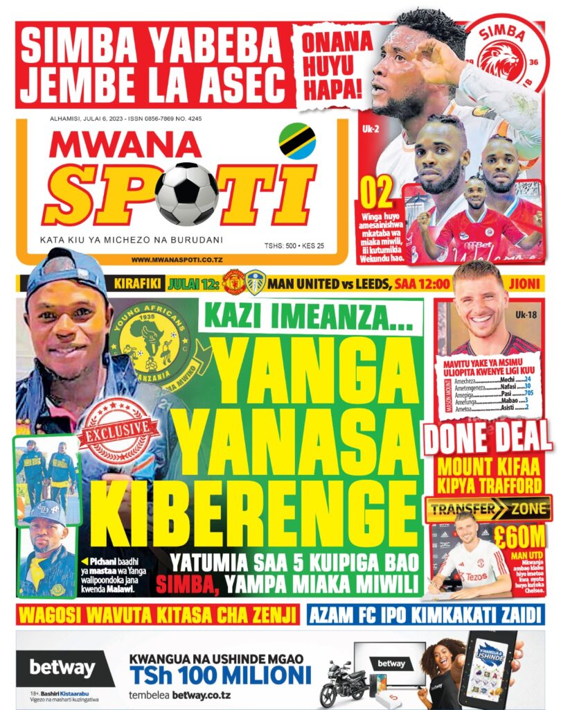 KAZI IMEANZA…YANGA WANASA KIBERENGE…WAIPIGA BAO SIMBA DK ZA JIONI…