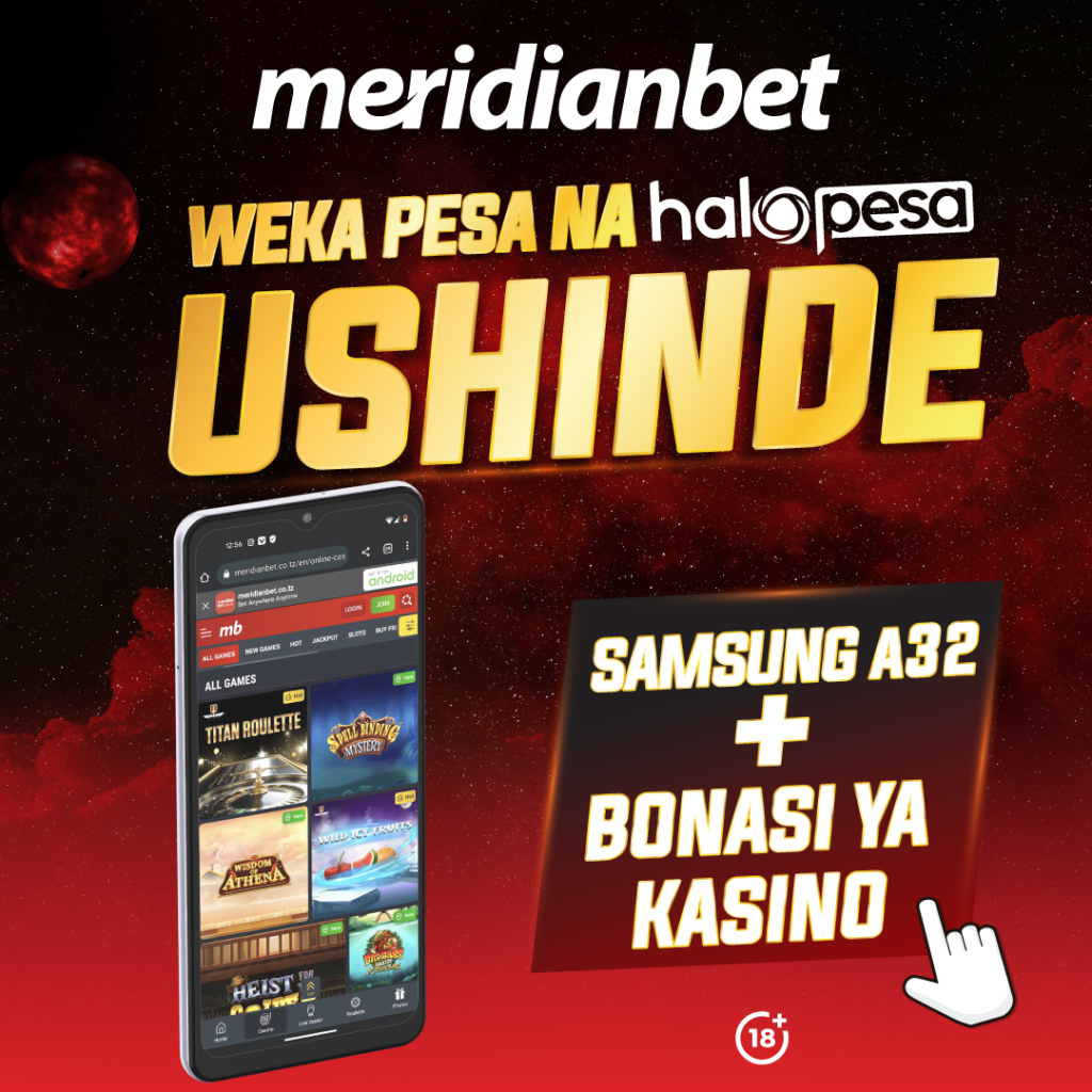 KAMATA MCHONGO HUU MPYA WA KIBABE KUTOKA MERIDIANBET…