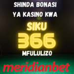 HILI HAPA KUBWA KUTOKA MERIDIANBET….SASA KUTOA BONAS MWAKA MZIMA KWA KILA MTU…