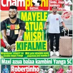 MAYELE ATUA MISRI KIFALME…. ROBERTINHO AFUNGA HESABU UTURUKI