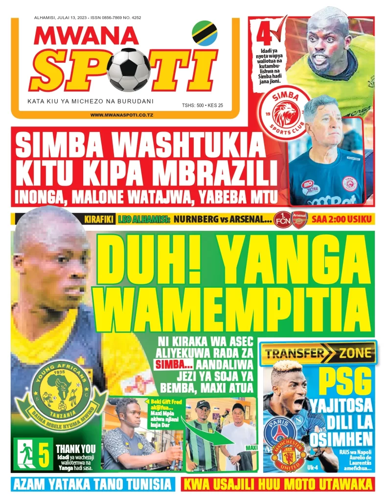 DUH! YANGA WAMEMPITIA, NI KIRAKA WA ASEC ALIYEKUWA RADA ZA SIMBA….. AANDALIWA JEZI YA SOJA YA BEMBA… MAXI ATUA