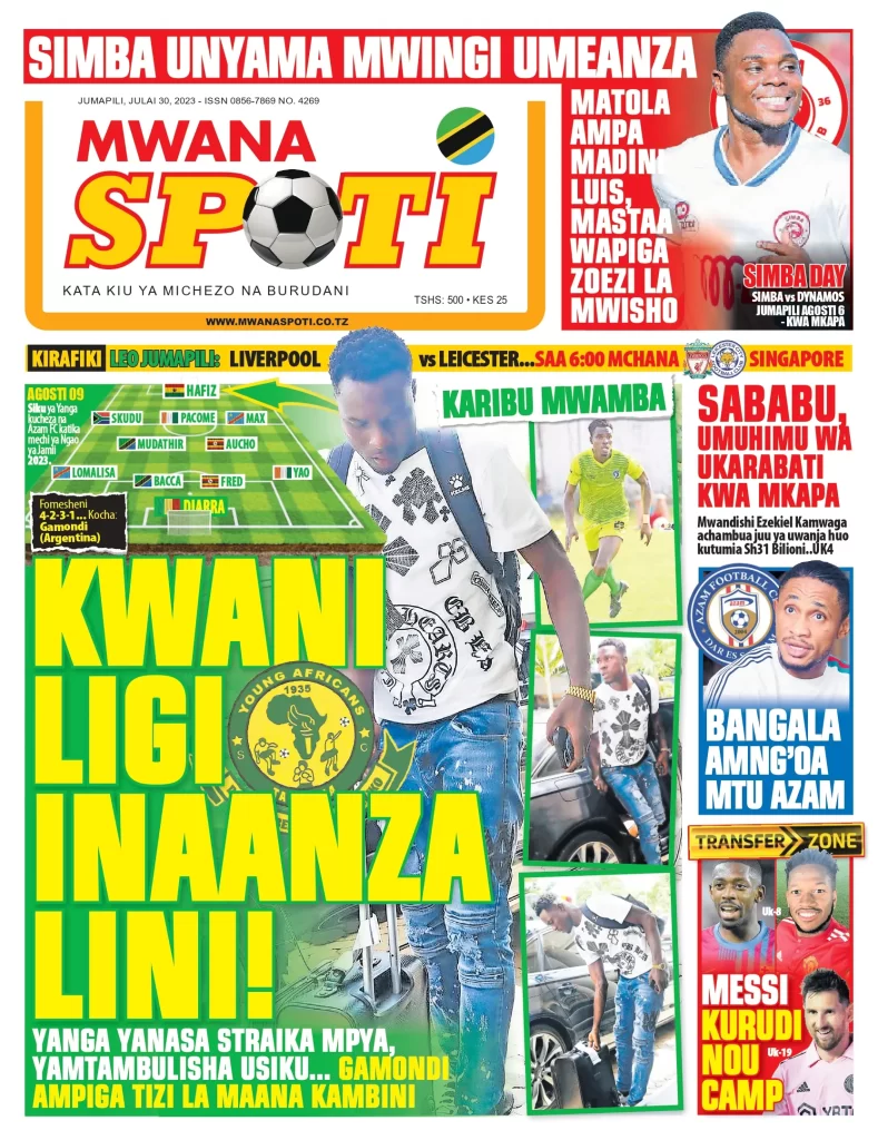 KWANI LIGI INAANZA LINI, YANGA YAMNASA STRAIKA MPYA, YAMTAMBULISHA USIKU