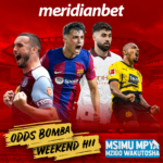 WEEKEND HII HAPA….KAMATA MAMILIONI UKIWA NA ODDS ZA KIBABE KUTOKA MERIDIANBET..