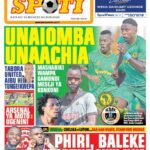 UNAIOMBA, UNAACHIA, MASHABIKI WAMPA GAMONDI MESEJI YA KONKONI, PHIRI, BALEKE, WAPEWA SIKU NANE