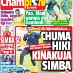 HATUJAMALIZAAAA….. CHUMA HIKI HAPA KINAKUJA SIMBA, NI MKATA UMEME HASWA, PHIRI HATIHATI KUKATWA