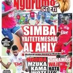 SIMBA YAITETEMESHA AL AHLY, NGOMA MZUKA KAMA WOTE