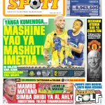 MASHINE YAO YA MASHUTI IMETUA