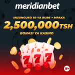 HIZI HAPA MILI 2.5 ZA BUREE KUTOKA MERIDIANBET ZINAKUNGOJA….KUZIPATA NI RAHISI TU…