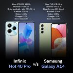 KWA NINI UNUNUE Infinix HOT 40 Pro DHIDI YA SAMSUNG GALAXY A14…JIBU LA KIUFUNDI HILI HAPA..