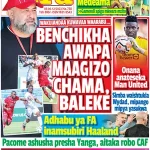 WAKIJIANDAA KUWAVAA WAARABU…..BENCHIKHA AWAPA MAAGIZO CHAMA,BALEKE