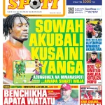 SOWAH AKUBALI KUSAINI YANGA